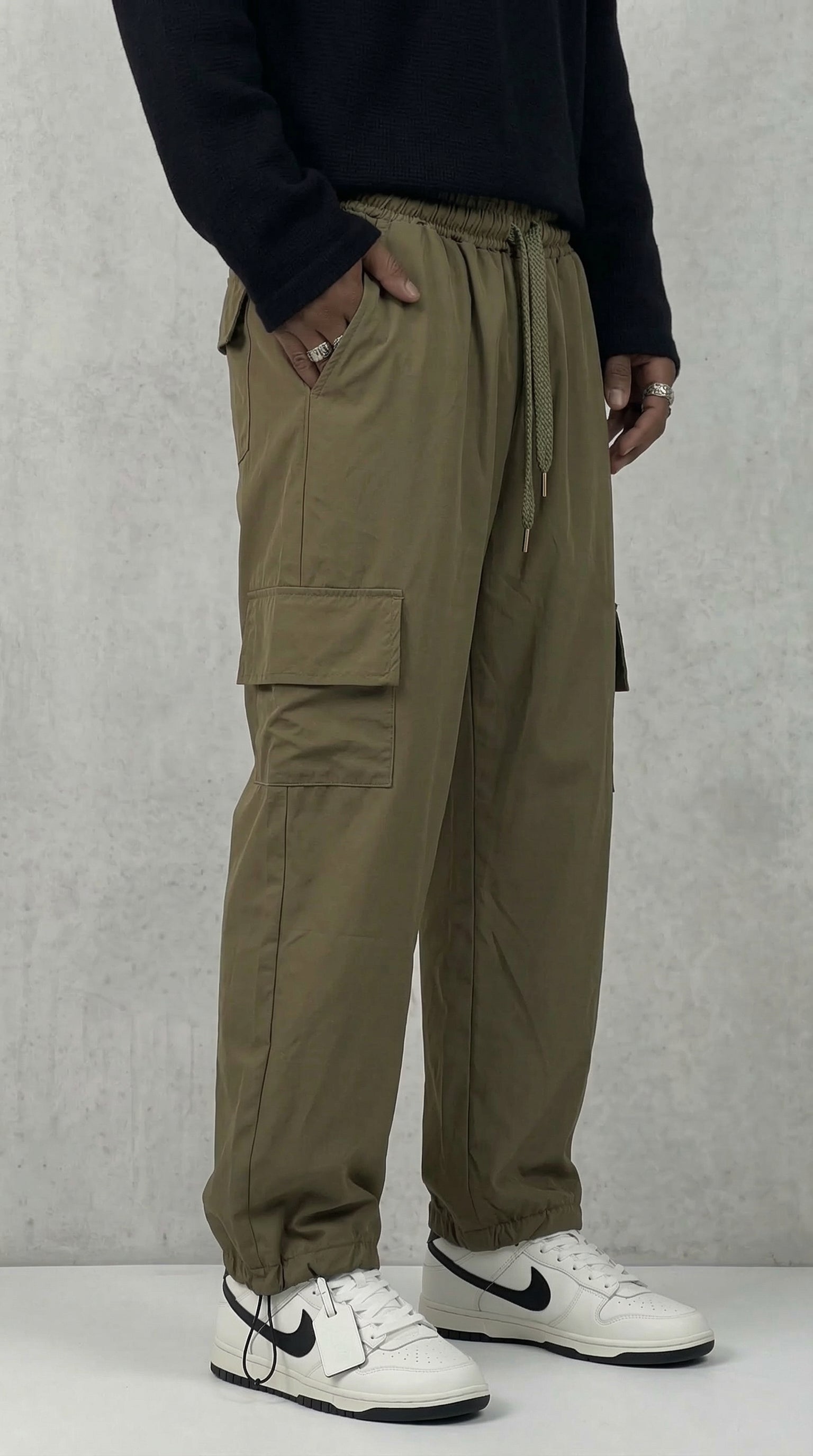 PANTALONE CARGO TECNICO PIU' COLORI - HAMEN - ART.  LACCIO