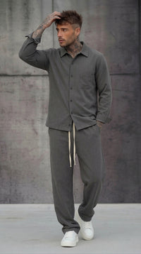 COMPLETO CAMICIONE + PANTALACCIO - HAMEN - ART. MARCUS OUTFIT