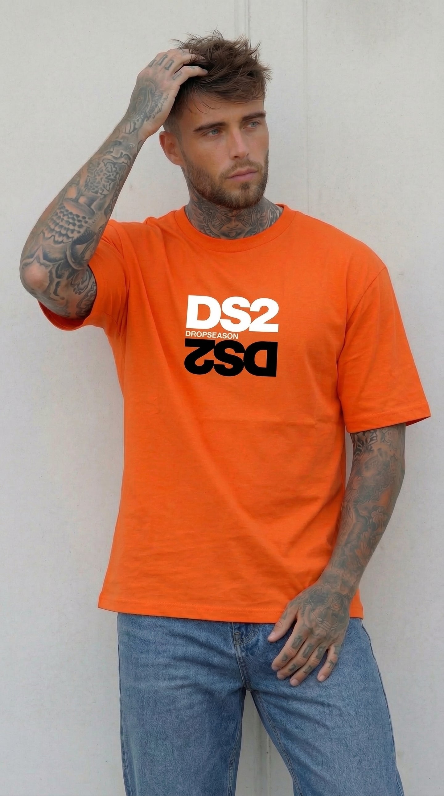 T-SHIRT LOGO CAPOVOLTO PIU' COLORI - DS2 - ART. SS26251