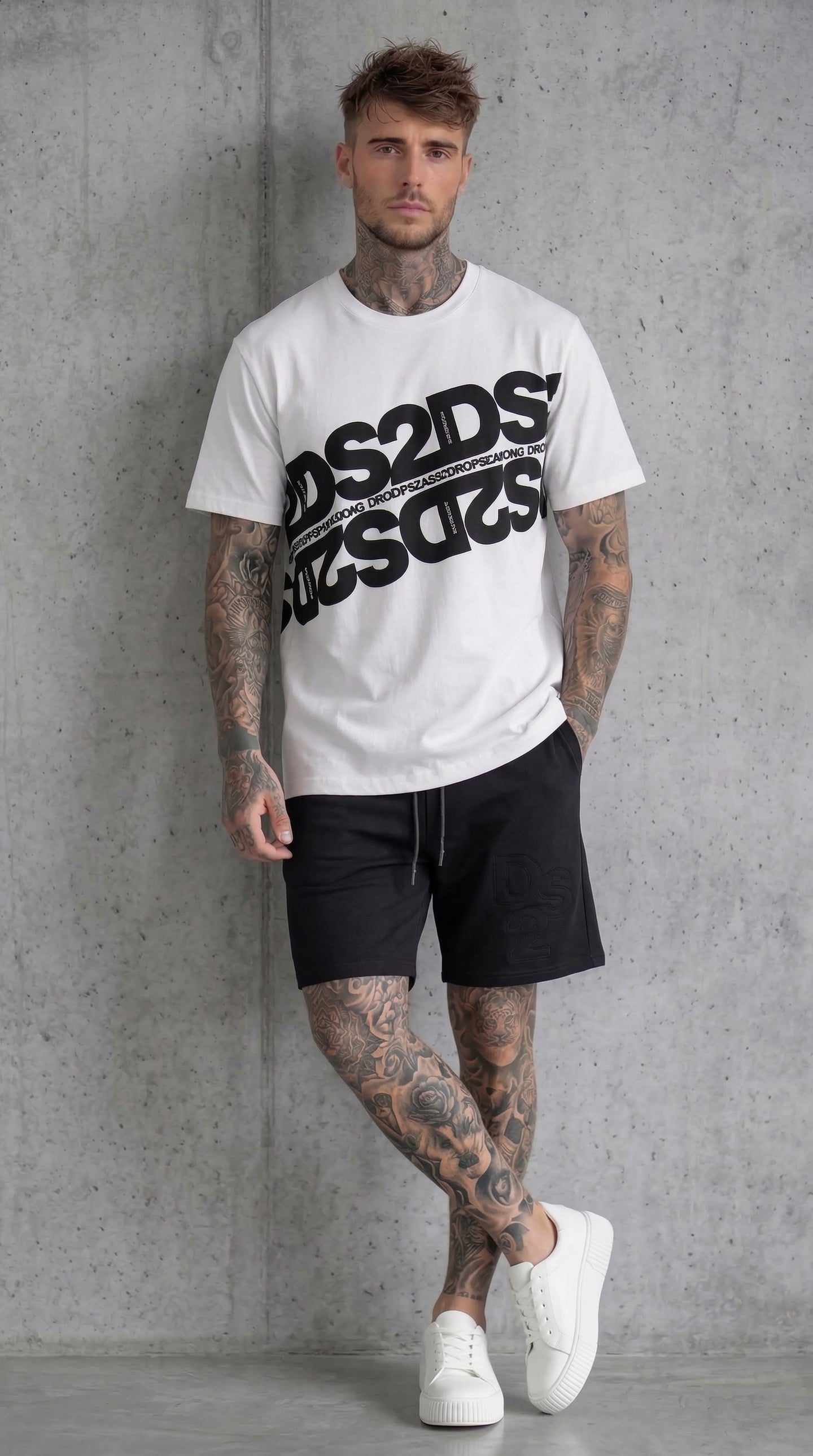 T-SHIRT STAMPA BIG PIU' COLORI  -DS2 - ART. SS26257