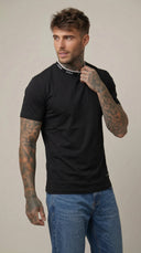 T-SHIRT COLLO IN MAGLIA CON LOGO - PIU' COLORI  -DS2 - ART. SS26300