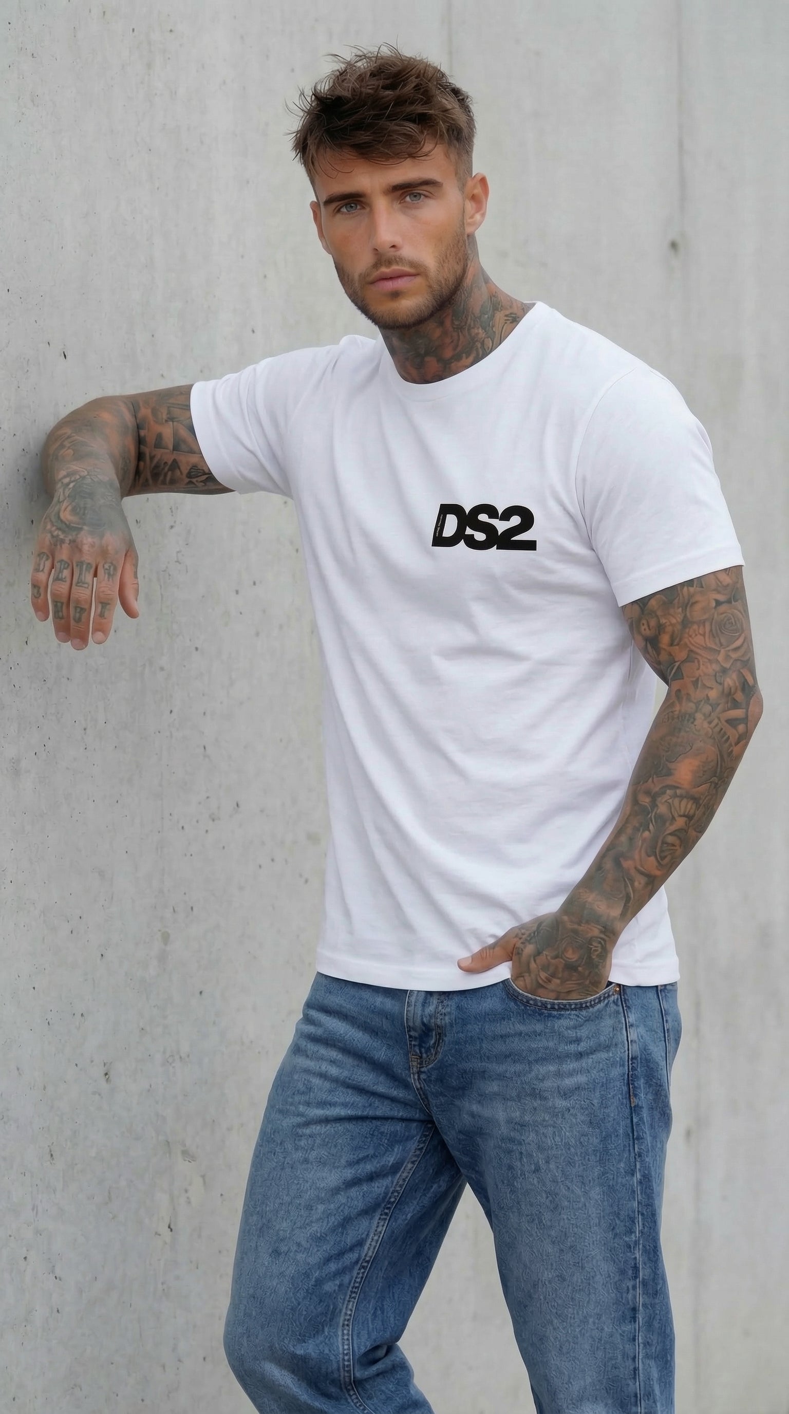 T-SHIRT BASICA LOGO   -DS2 - ART. SS26267
