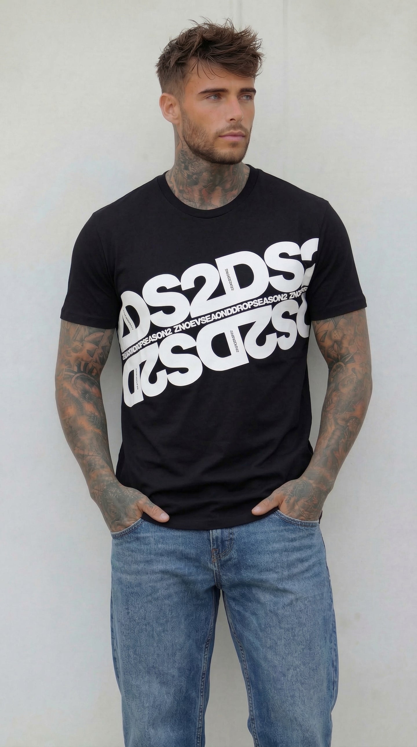 T-SHIRT STAMPA BIG PIU' COLORI  -DS2 - ART. SS26257