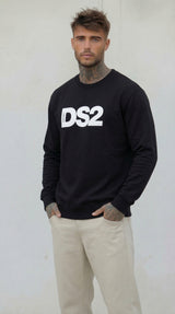 FELPA GIROCOLLO PIU' COLORI   CON LOGO  - DS2 - ART. SS26276