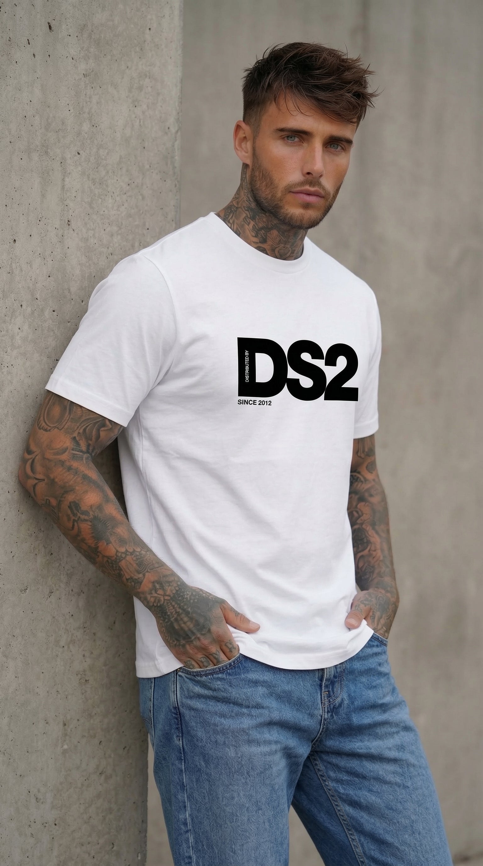 T-SHIRT BASICA LOGO BIG CENTRALE - DS2 - ART. SS26272