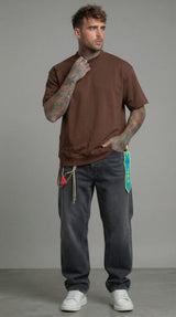 T-SHIRT FELPA DESTROY RELAXED  PIU' COLORI  - BERNA - ART. 261245