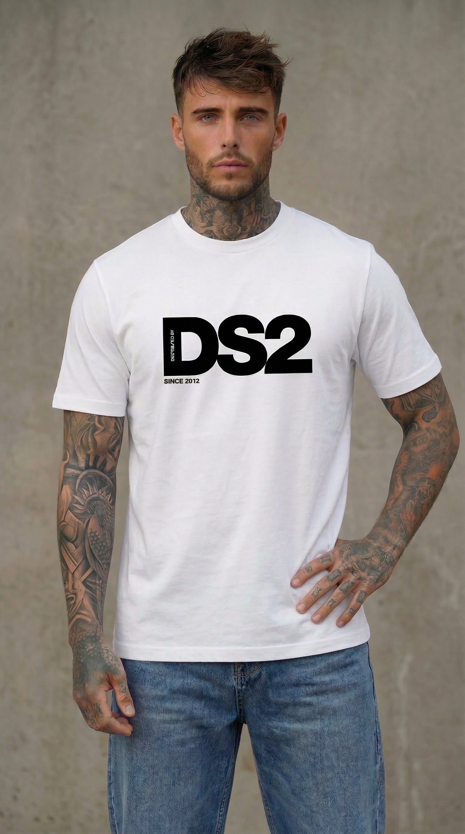 T-SHIRT BASICA LOGO BIG CENTRALE - DS2 - ART. SS26272