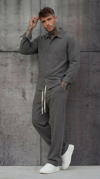 COMPLETO CAMICIONE + PANTALACCIO - HAMEN - ART. MARCUS OUTFIT