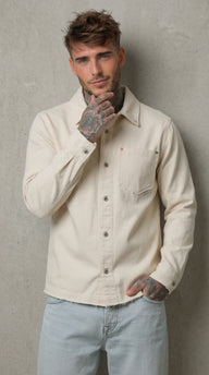 CAMICIA OVERSHIRT TAGLIO VIVO  - BERNA - ART. 261400 -30