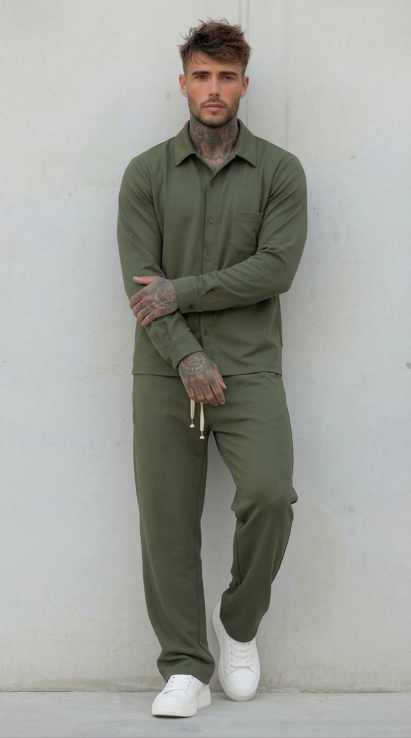 COMPLETO CAMICIONE + PANTALACCIO - HAMEN - ART. MARCUS OUTFIT