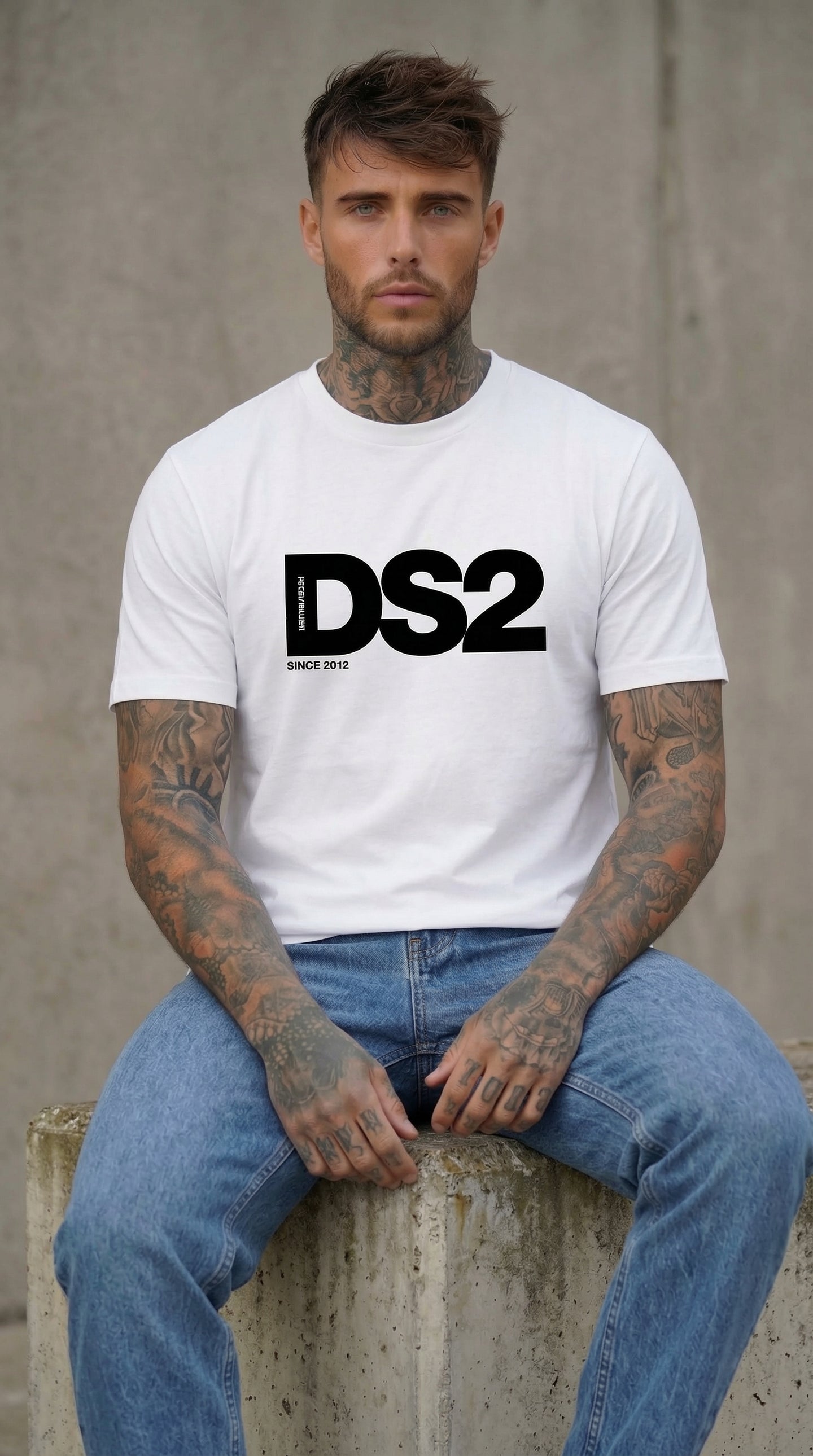 T-SHIRT BASICA LOGO BIG CENTRALE - DS2 - ART. SS26272
