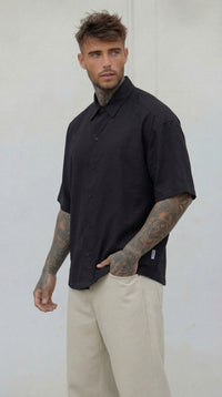 CAMICIA MEZZA MANICA OLIVA - BERNA - ART. 261224