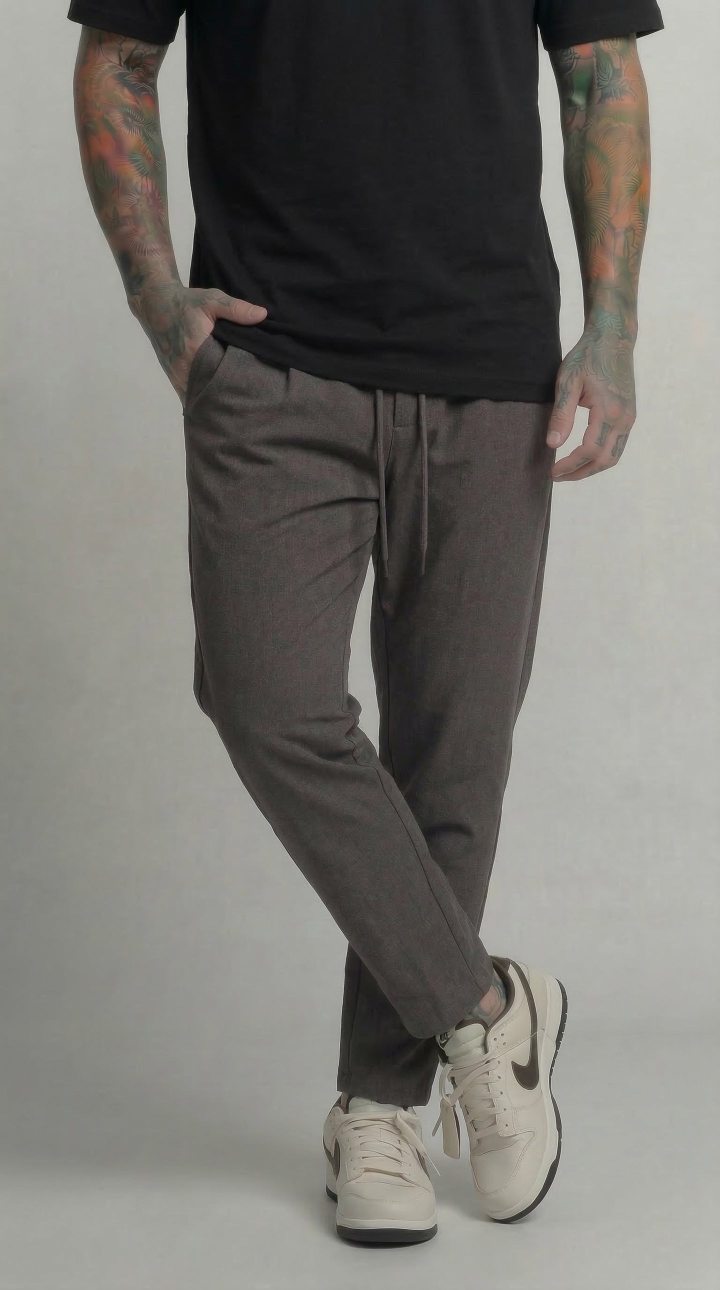 PANTALONE CON LACCIO - PIU' COLORI - HAMEN - ART. LPP0160