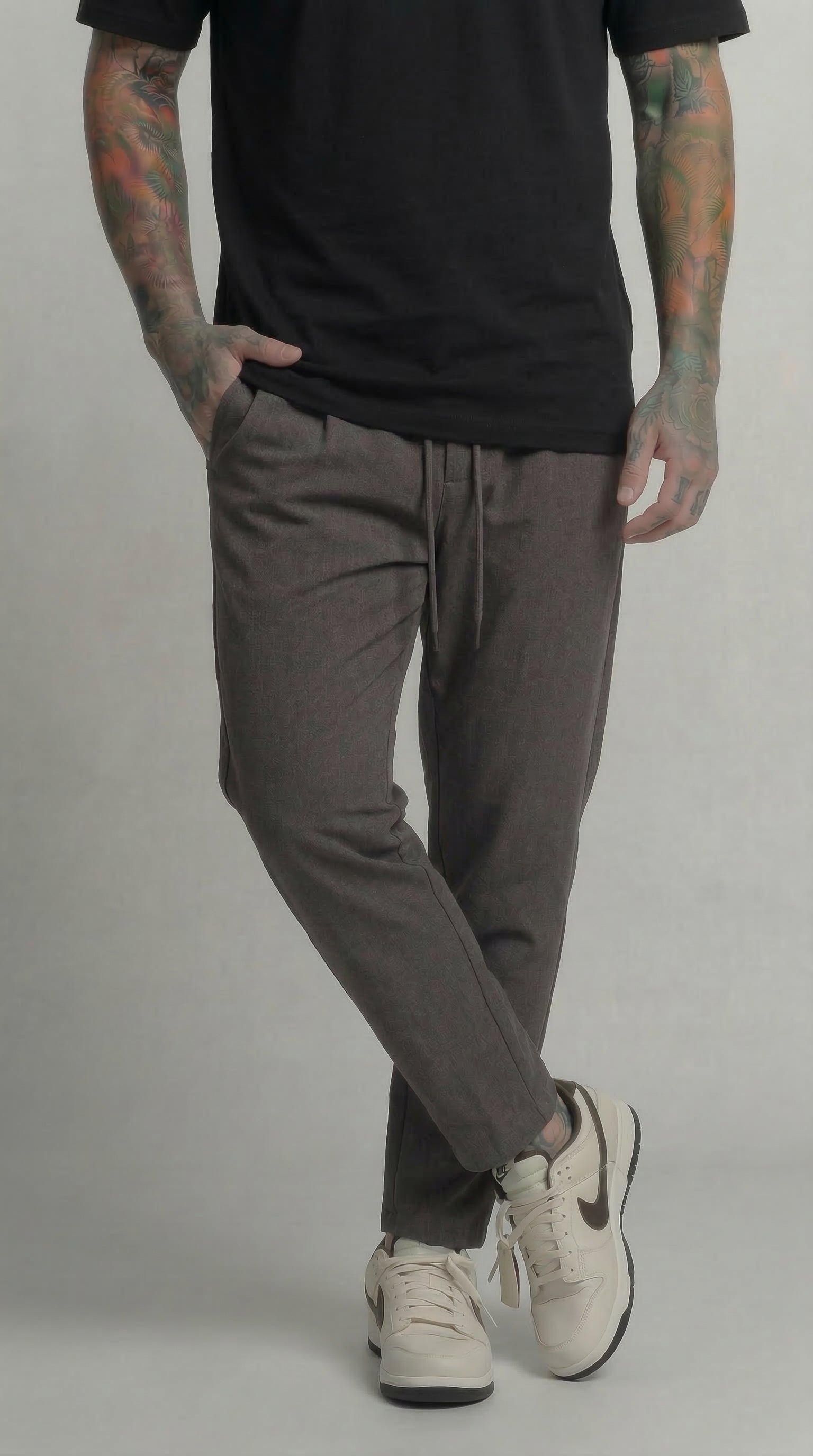 PANTALONE CON LACCIO - PIU' COLORI - HAMEN - ART. LPP0160