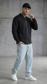 FELPA BOMBER CON ZIP - ONLY&SONS - ART. 22034247 - COL BLACK