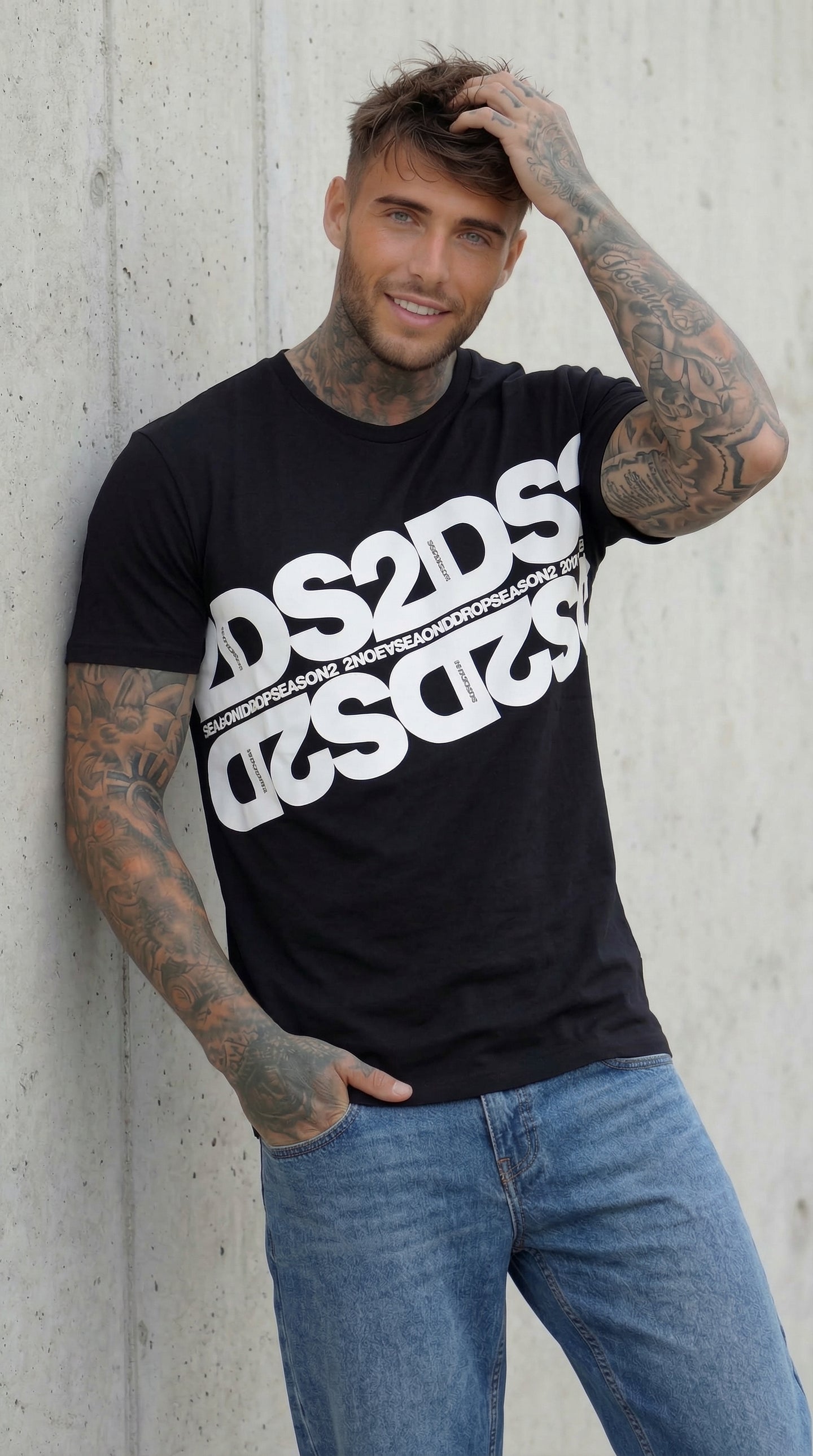 T-SHIRT STAMPA BIG PIU' COLORI  -DS2 - ART. SS26257
