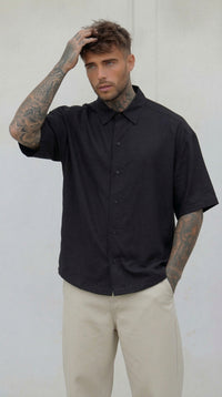 CAMICIA MEZZA MANICA OLIVA - BERNA - ART. 261224