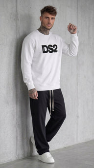 FELPA GIROCOLLO PIU' COLORI   CON LOGO  - DS2 - ART. SS26276