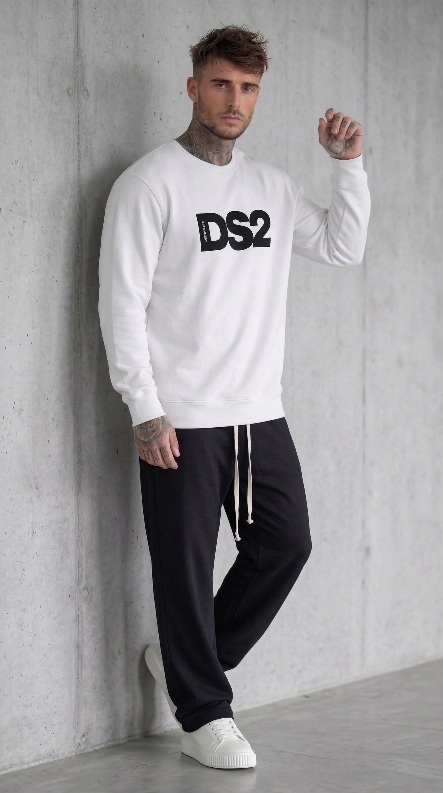FELPA GIROCOLLO PIU' COLORI   CON LOGO  - DS2 - ART. SS26276
