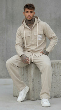 COMPLETO SELEZIONA CAMICIA + PANTALACCIO  BEIGE  - DS2 - ART. SS2624