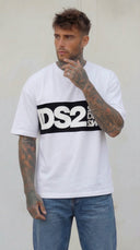 T-SHIRT CON INSERTO LOGATO  - PIU' COLORI  -DS2 - ART. SS26214