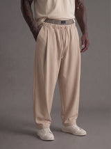 PANTALONE IMPERIAL BAGGY CON VITA ELASTICIZZATA PE8JMAY