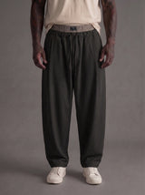 PANTALONE IMPERIAL BAGGY CON VITA ELASTICIZZATA PE8JMAY