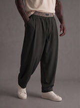 PANTALONE IMPERIAL BAGGY CON VITA ELASTICIZZATA PE8JMAY