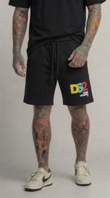 BERMUDA NERO LOGO COLORATO - DS2 - ART. SS26287