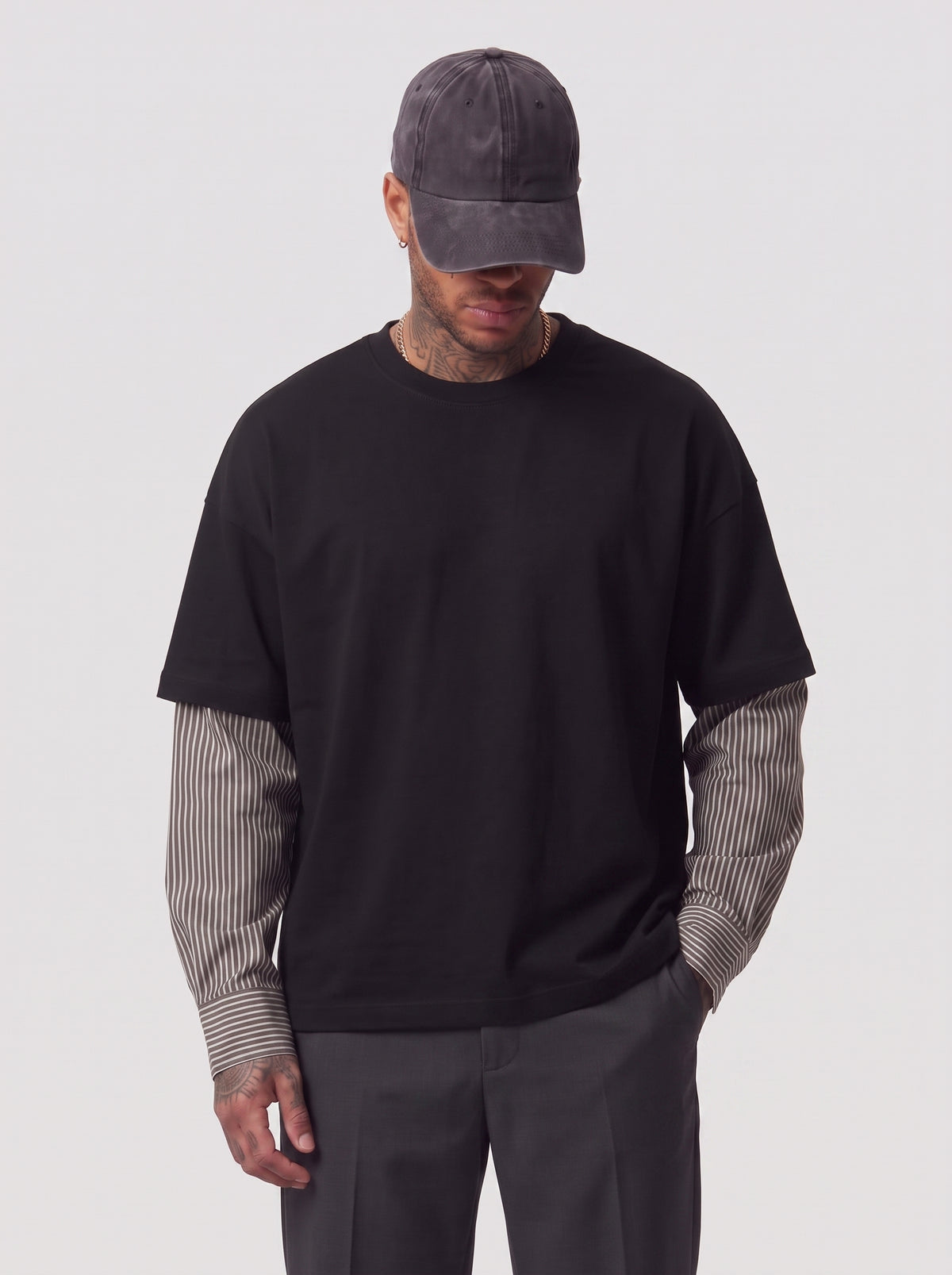 T-SHIRT MANICA LUNGA IMPERIAL CON MANICHE CAMICIA ART TX29MEX