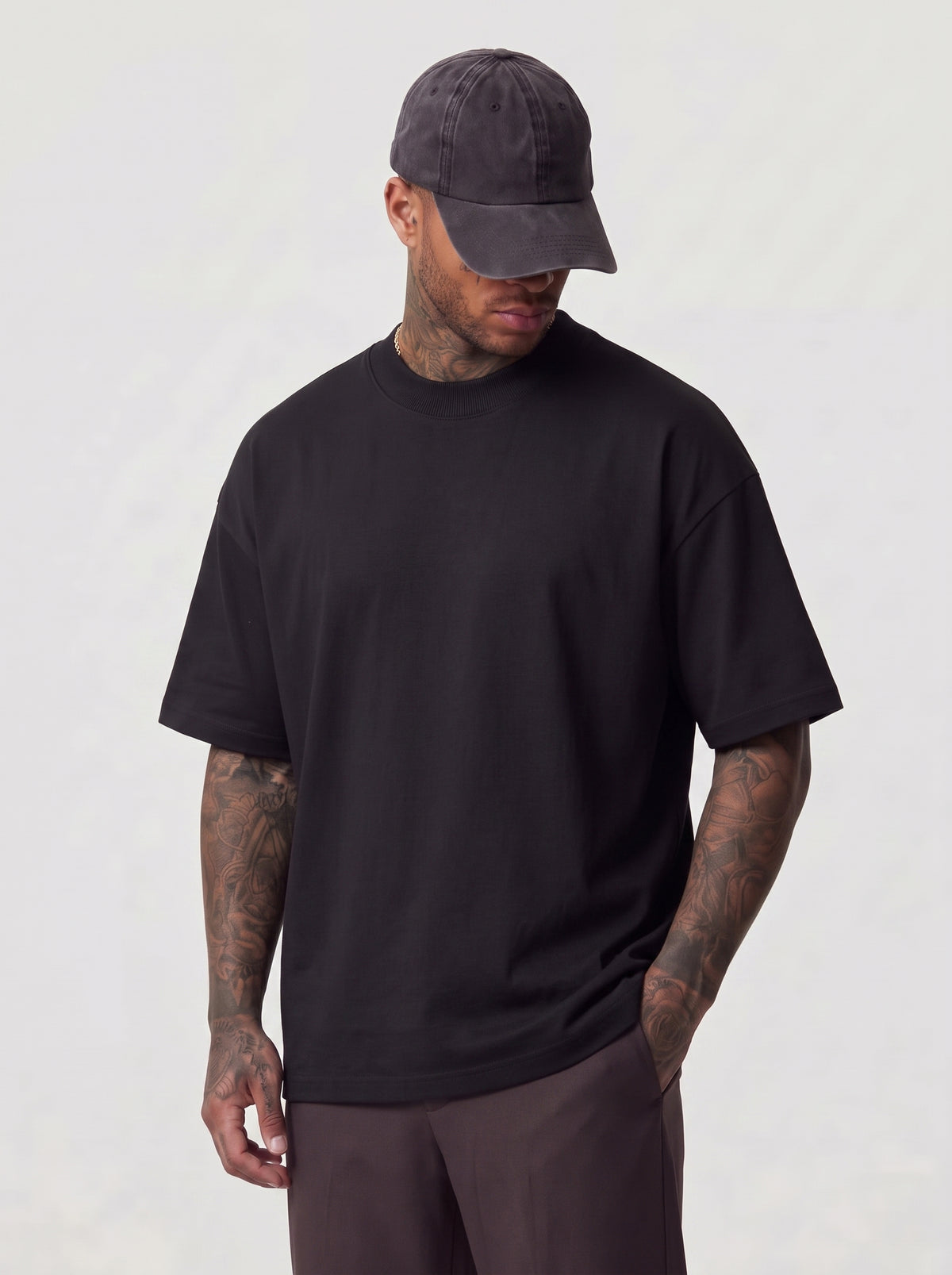 T-SHIRT NEW JOB BRAND OVER BOXY ART CDN