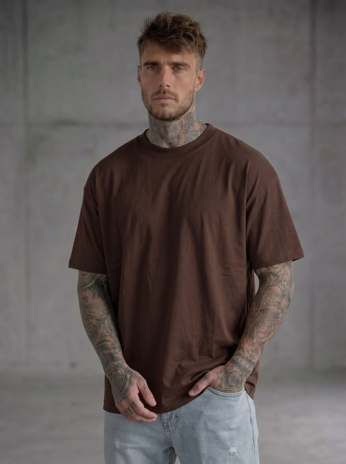 T-SHIRT NEW JOB BRAND OVER BASICA BIANCA E NERA ART  LU2959 2335
