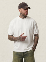 T-SHIRT NEW JOB BRAND BASICA CON POLSINO SULLA MANICA ART T692