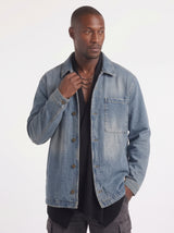 CAMICIA BL11 OVERSHIRT DENIM ART BLK20030