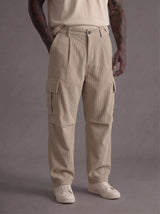 PANTALONE IMPERIAL CARGO VELLUTO BEIGE ART P84063P00