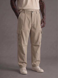 PANTALONE IMPERIAL CARGO VELLUTO BEIGE ART P84063P00