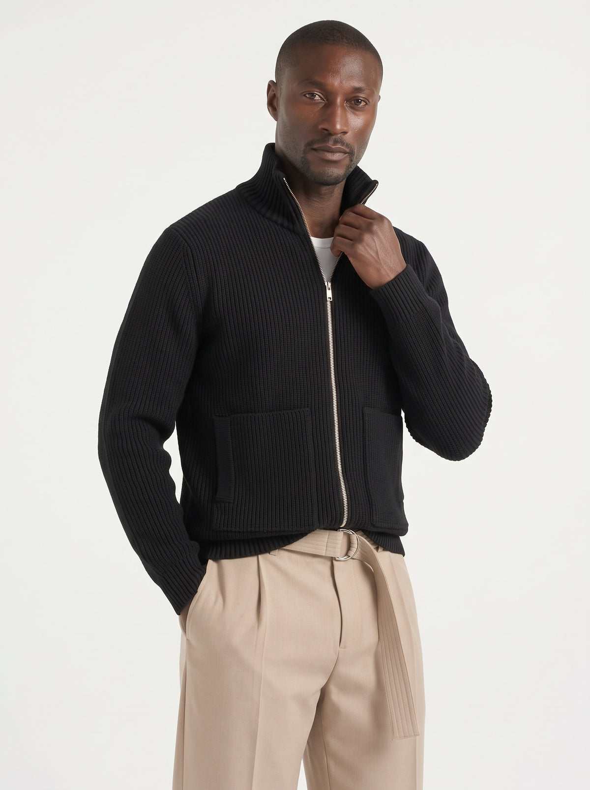 CARDIGAN ONLY&SONS IN MAGLIA CON ZIP ONSSTAY ART 22039396
