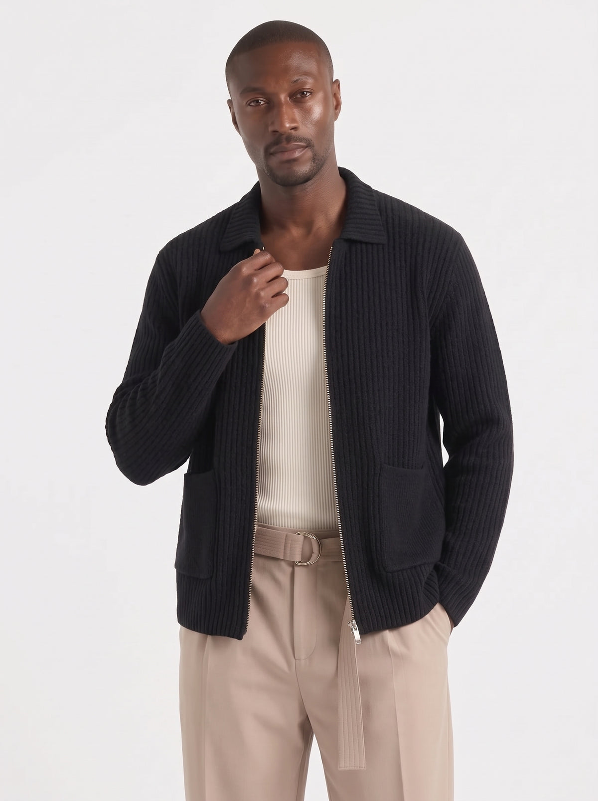 CARDIGAN ONLY&SONS IN MAGLIA CON ZIP ONSFRAME ART 22039392