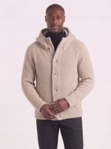 GIUBBINO IMPERIAL CON CAPPOUCCIO BEIGE ART V640433040
