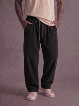 PANTALONE BL11 JCON ELASTICO IN VITA VELLUTO MARTELLATO ART BL2656