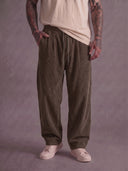 PANTALONE BL11 JCON ELASTICO IN VITA VELLUTO MARTELLATO ART BL2656