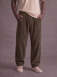 PANTALONE BL11 JCON ELASTICO IN VITA VELLUTO MARTELLATO ART BL2656