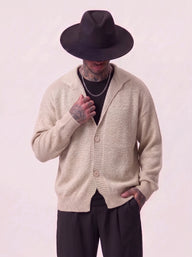 CARDIGAN  NEW JOB BRAND GIACCA POLO SABBIA  ART MA/14