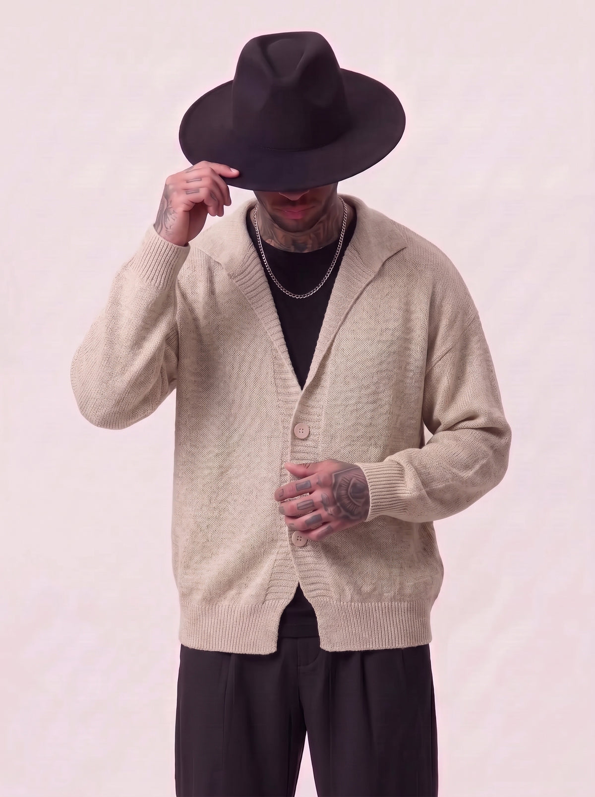 CARDIGAN  NEW JOB BRAND GIACCA POLO SABBIA  ART MA/14