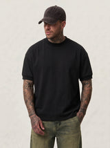 T-SHIRT NEW JOB BRAND BASICA CON POLSINO SULLA MANICA ART T692