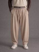 PANTALONE IMPERIAL BAGGY CON VITA ELASTICIZZATA PE8JMAY
