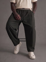 PANTALONE IMPERIAL BAGGY CON VITA ELASTICIZZATA PE8JMAY