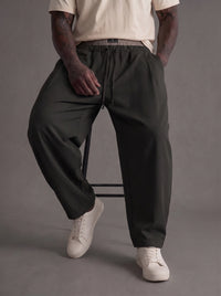PANTALONE IMPERIAL BAGGY CON VITA ELASTICIZZATA PE8JMAY