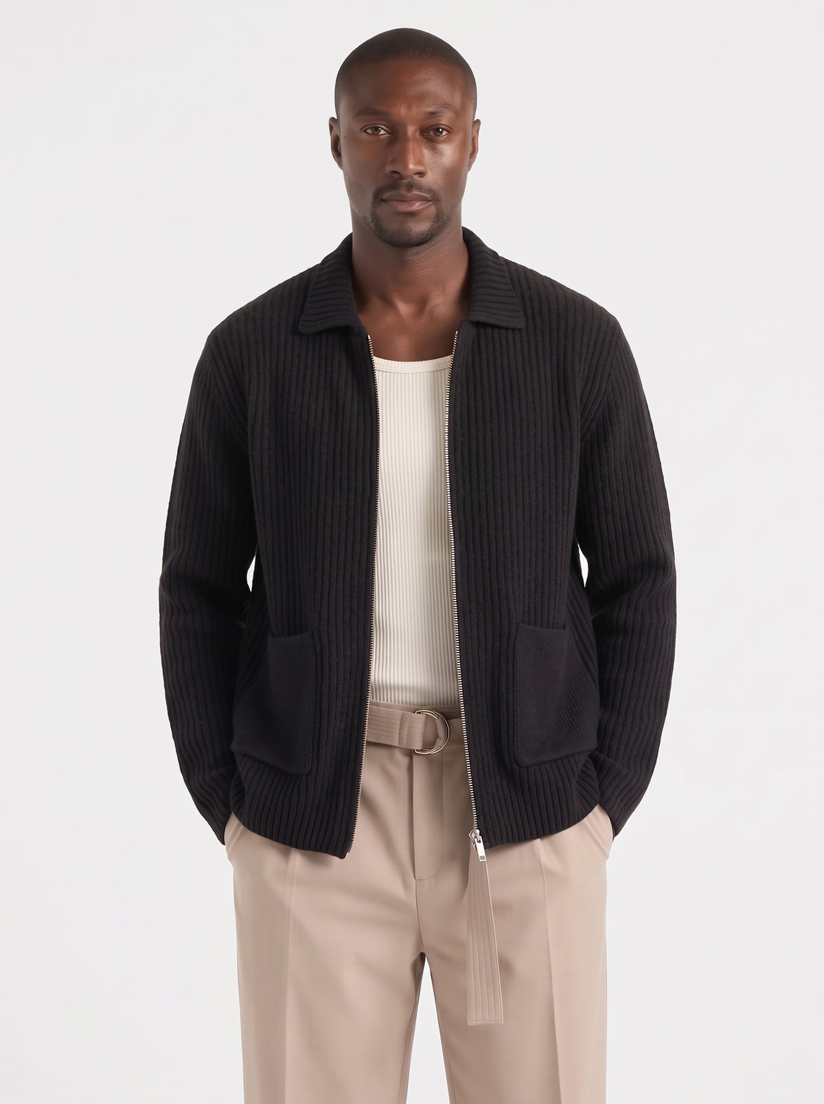 CARDIGAN ONLY&SONS IN MAGLIA CON ZIP ONSFRAME ART 22039392