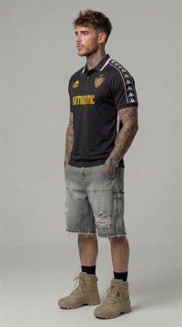 POLO MANICA CORTA BANDA STAFEN- KAPPA - ART. 38254 UW-  DUE COLORI